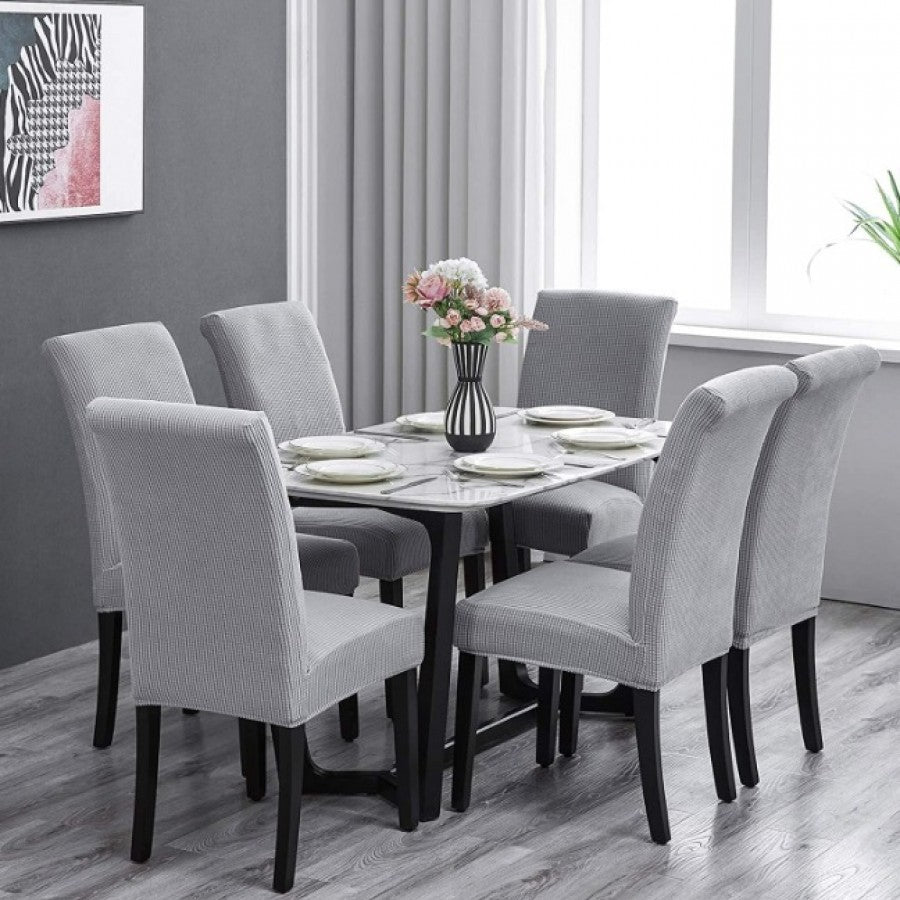 Set 6 Huse Universale Elastice de Scaune Tip Cocolino