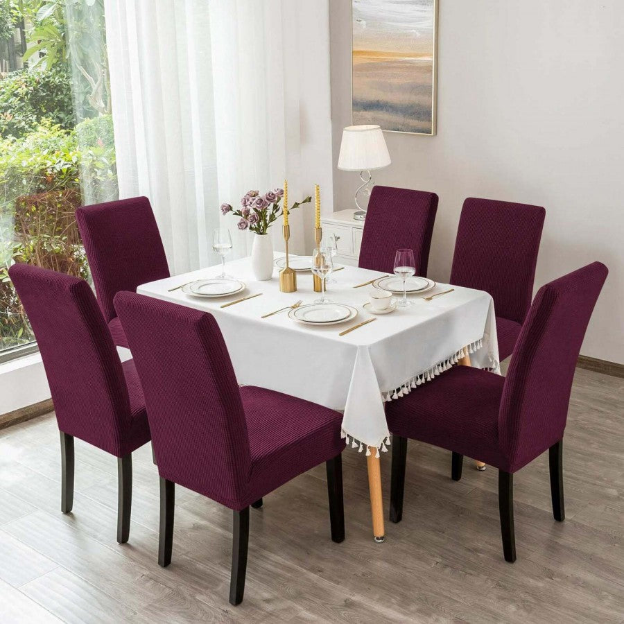 Set 6 Huse Universale Elastice de Scaune Tip Cocolino