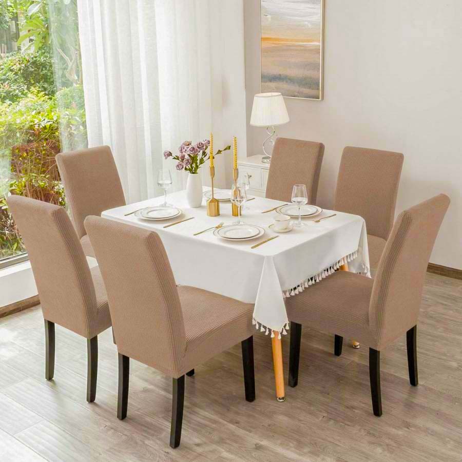 Set 6 Huse Universale Elastice de Scaune Tip Cocolino