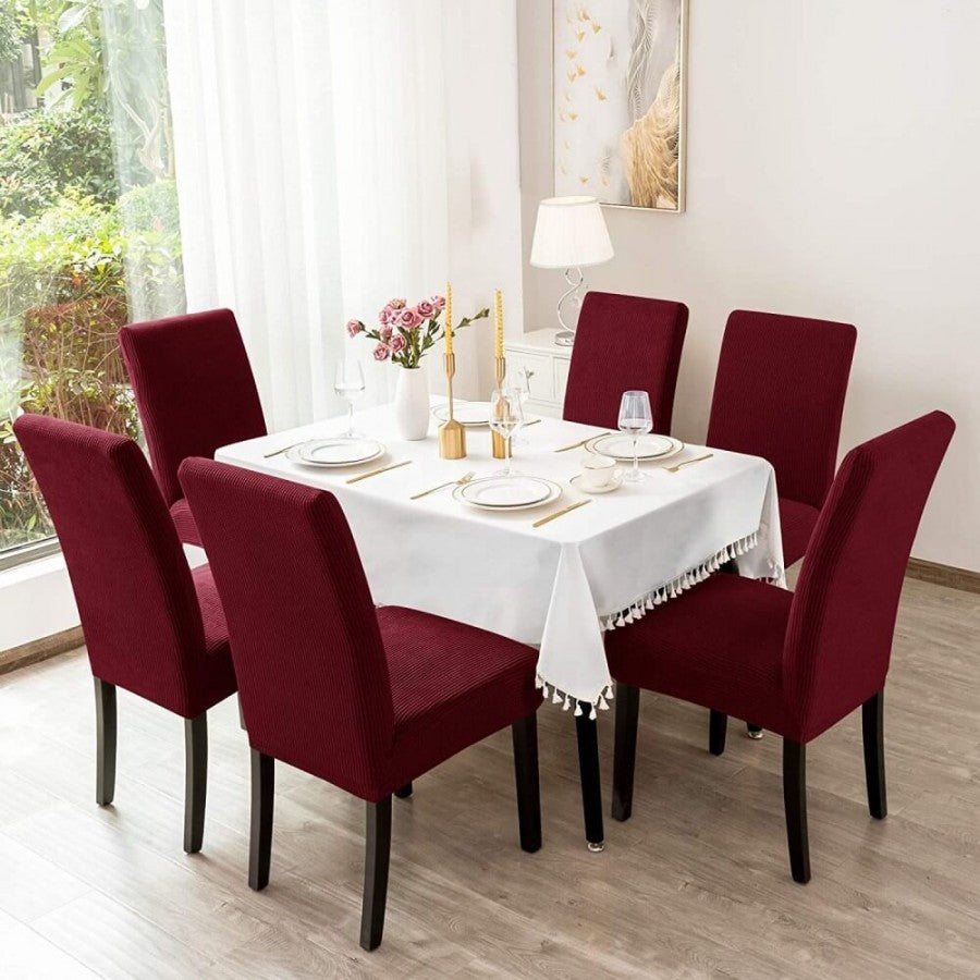 Set 6 Huse Universale Elastice de Scaune Tip Cocolino